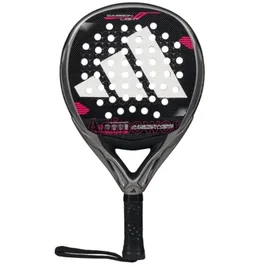 Adidas Pala de Pádel Adipower Carbon Light 3.4 Redonda Control - Modelo 2025, Goma Soft Performance, Fibra Carbono 3K, Dual Exoskeleton, Spin Blade Mold